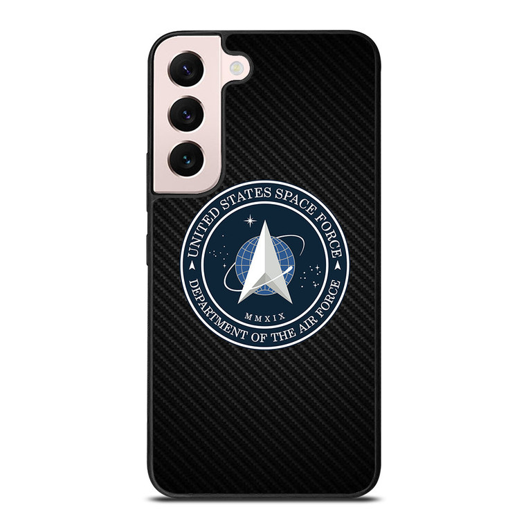 UNITED STATES SPACE CORPS USSC CARBON LOGO Samsung Galaxy S22 Plus Case Cover