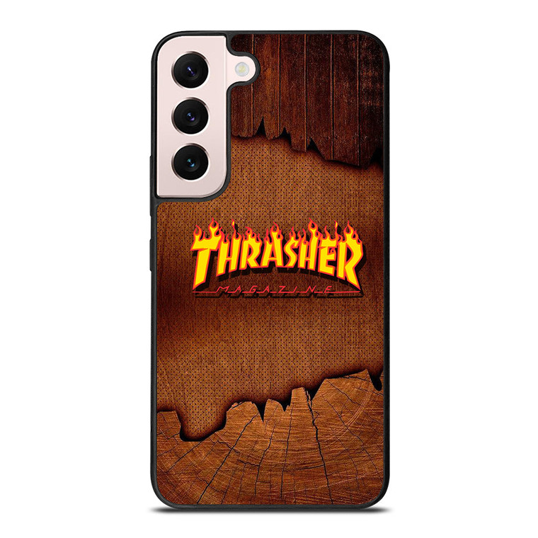 THRASER MAGAZINE WOODEN Samsung Galaxy S22 Plus Case Cover