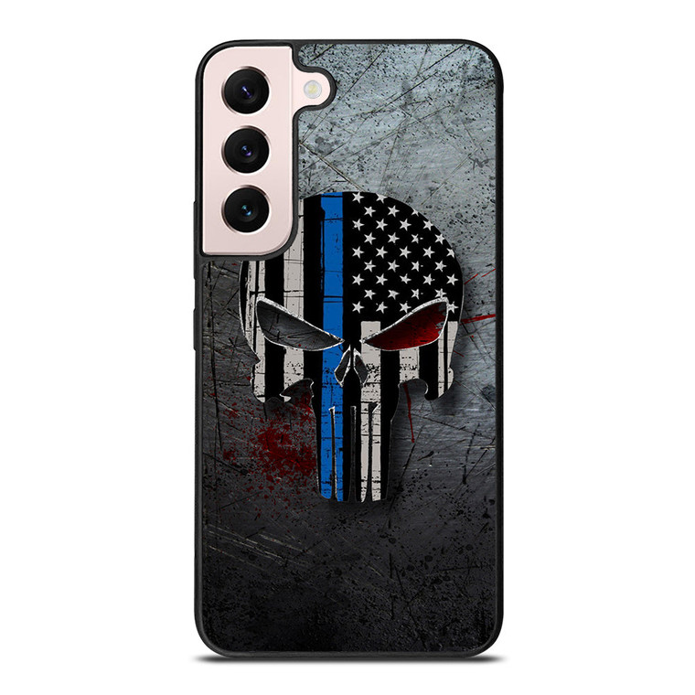 THIN BLUE LINE PUNISHER Samsung Galaxy S22 Plus Case Cover