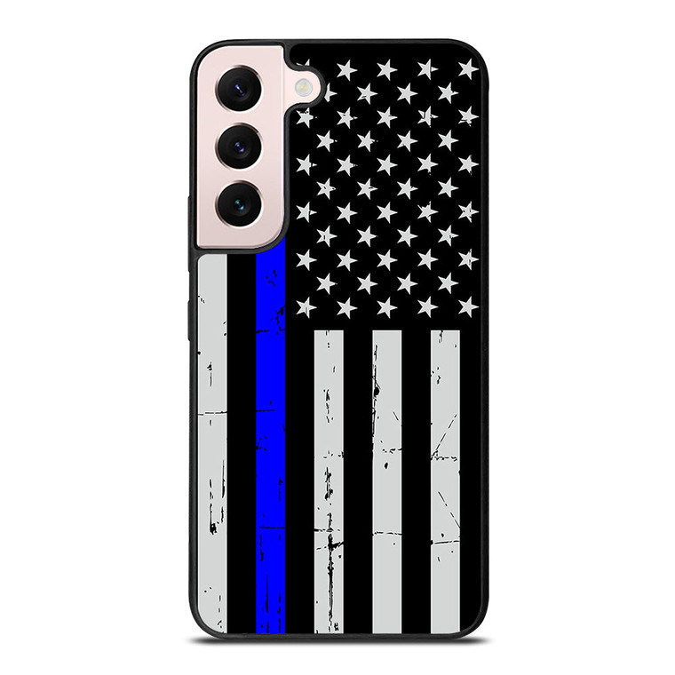 THIN BLUE LINE AMERICAN Samsung Galaxy S22 Plus Case Cover
