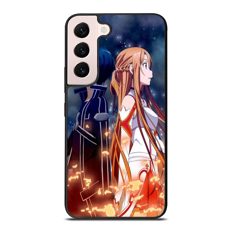 SWORD ART ONLINE KIRITO AND ASUNA 2 Samsung Galaxy S22 Plus Case Cover