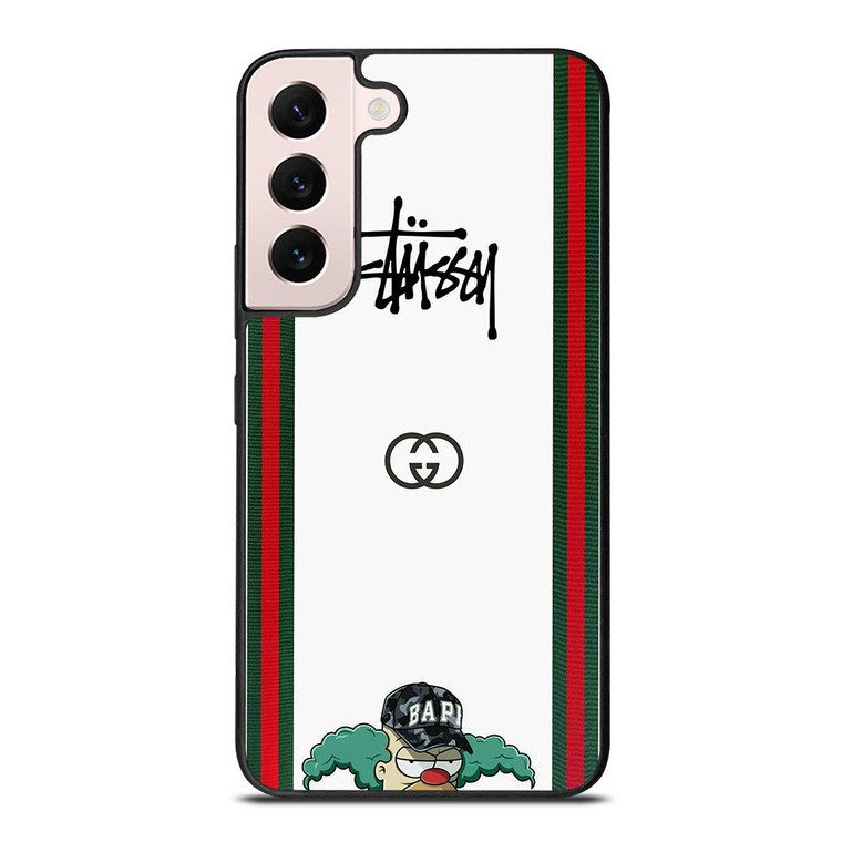 STUSSY X BAPE Samsung Galaxy S22 Plus Case Cover