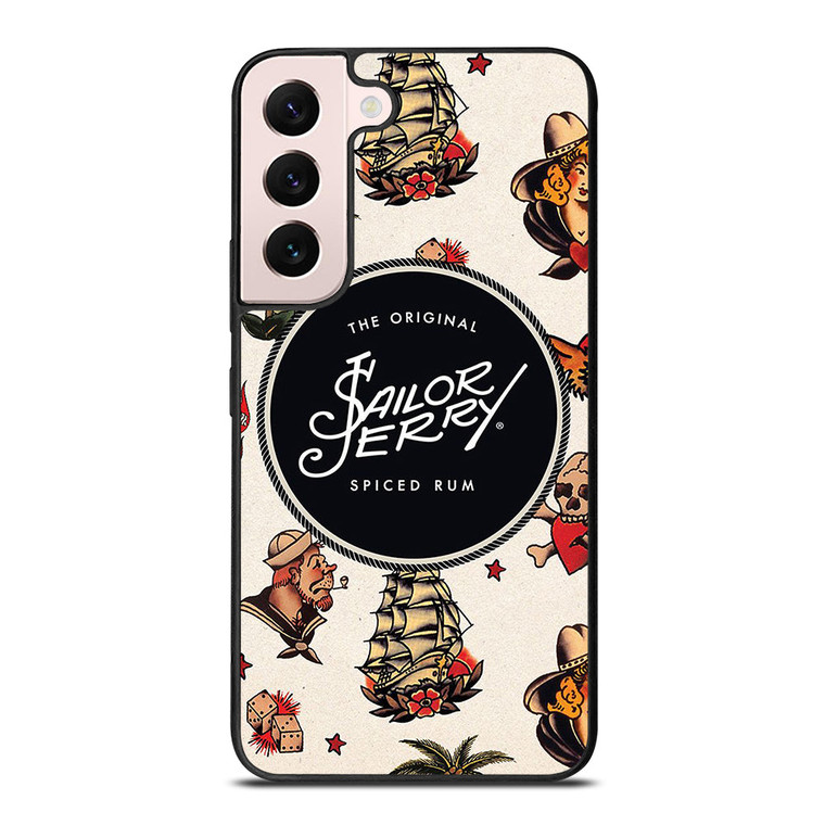 SAILOR JERRY PATTERN Samsung Galaxy S22 Plus Case Cover