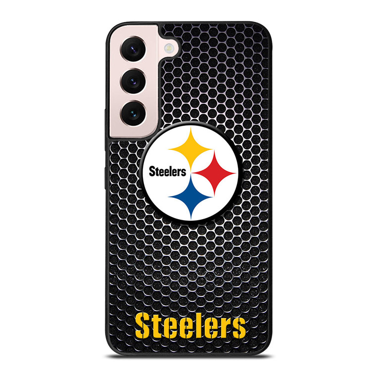 PITTSBURGH STEELERS METAL Samsung Galaxy S22 Plus Case Cover PITTSBURGH STEELERS METAL Samsung Galaxy S22 Plus Case Cover