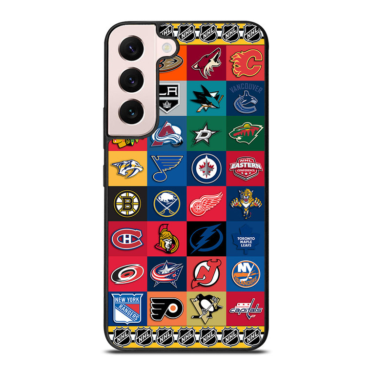 NHL ALL LOGO TEAM Samsung Galaxy S22 Plus Case Cover