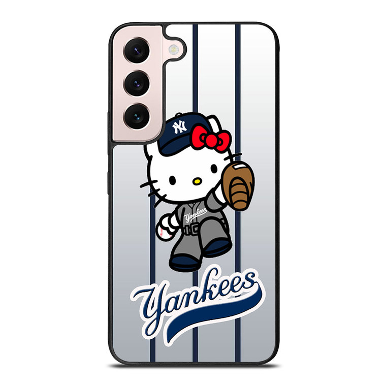 NEW YORK YANKEES HELLO KITTY 3 Samsung Galaxy S22 Plus Case Cover