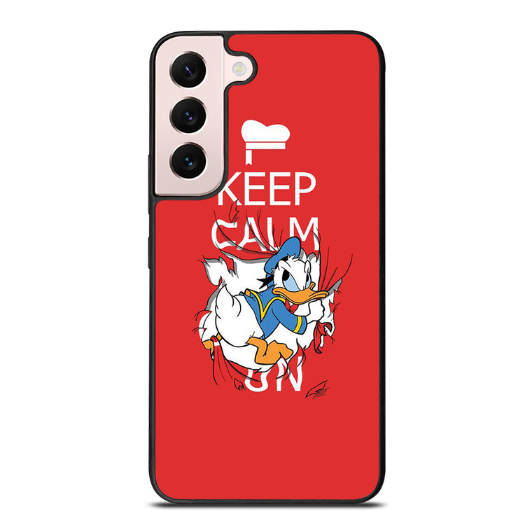 KEEP CALM DONALD DUCK Samsung Galaxy S22 Plus Case Cover