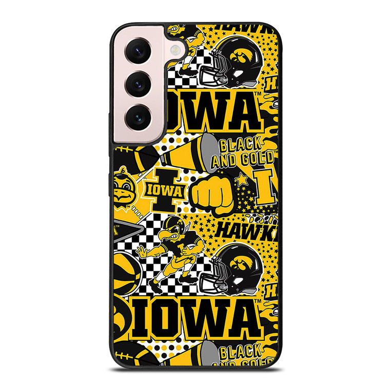 IOWA HAWKEYES COLLAGE Samsung Galaxy S22 Plus Case Cover IOWA HAWKEYES COLLAGE Samsung Galaxy S22 Plus Case Cover