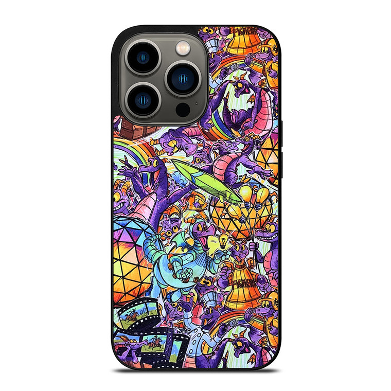 FIGMENT EPCOT DISNEY COLLAGE iPhone 13 Pro Case Cover