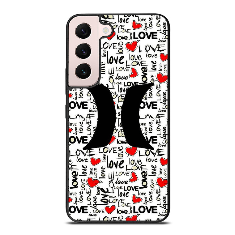 HURLEY LOGO PATTERN Samsung Galaxy S22 Plus Case Cover