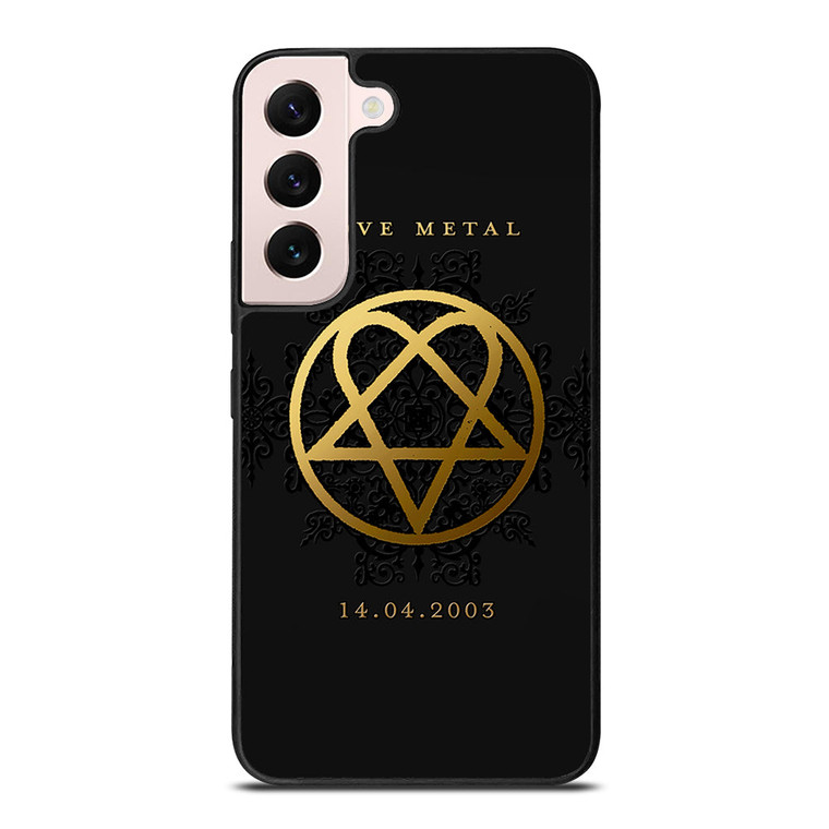 HIM BAND GOLD LOGO Samsung Galaxy S22 Plus Case Cover