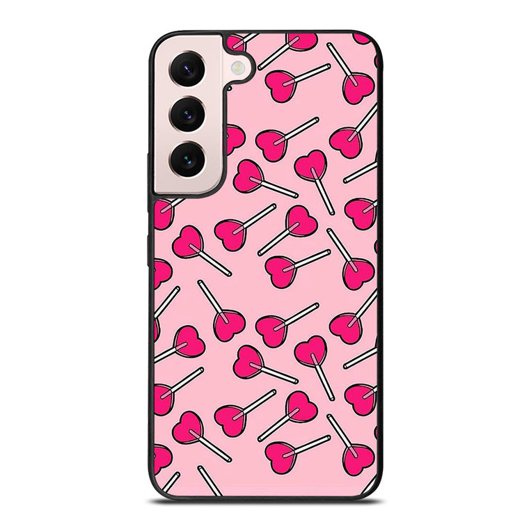 HEARTS LOLLIPOP Samsung Galaxy S22 Plus Case Cover