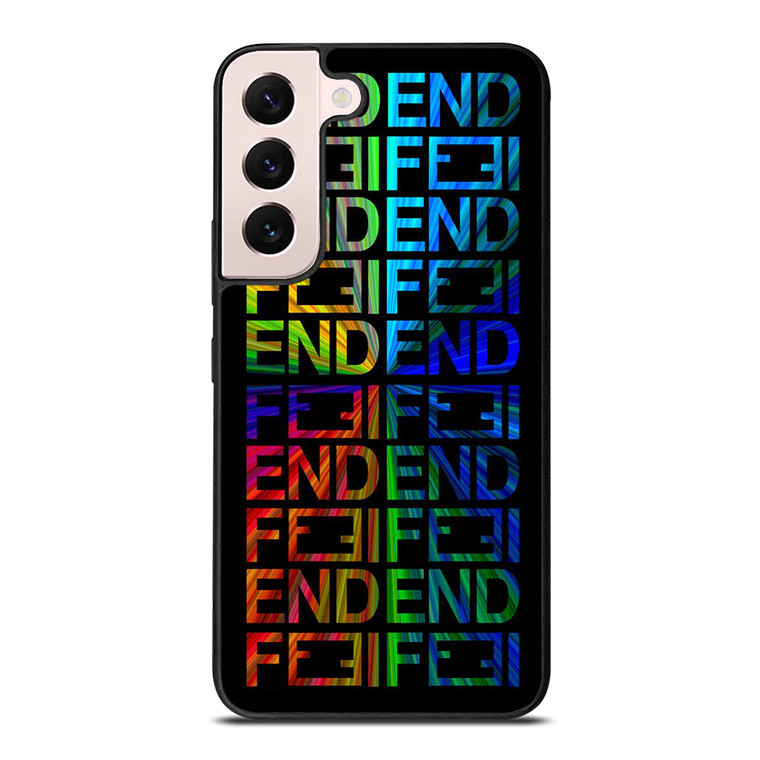 FENDI COLORED Samsung Galaxy S22 Plus Case Cover