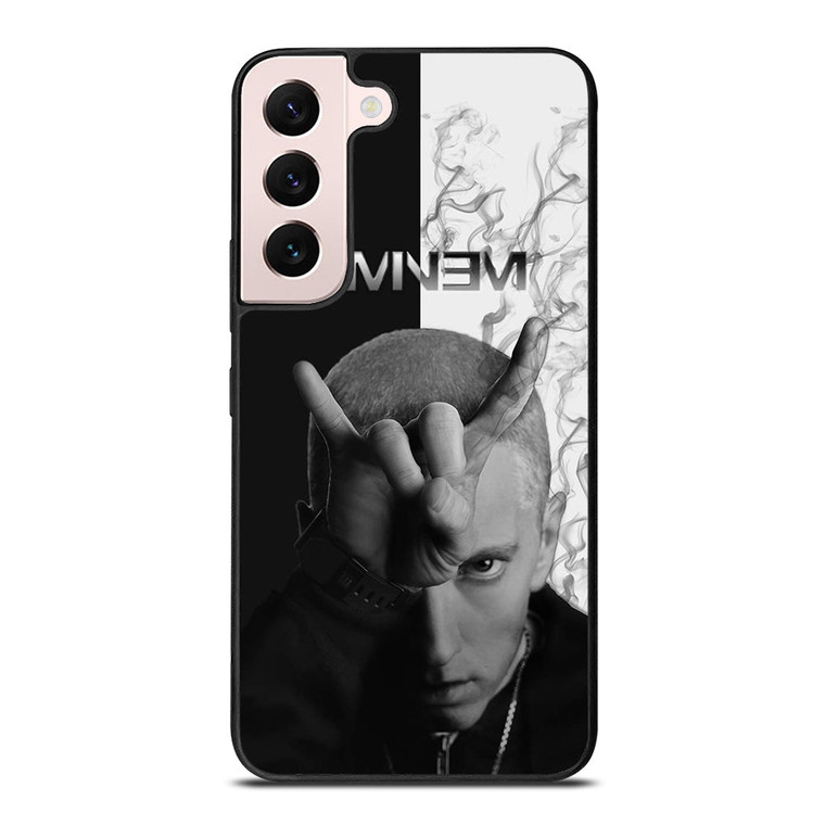 EMINEM RAPPER BLACK WHITE Samsung Galaxy S22 Plus Case Cover