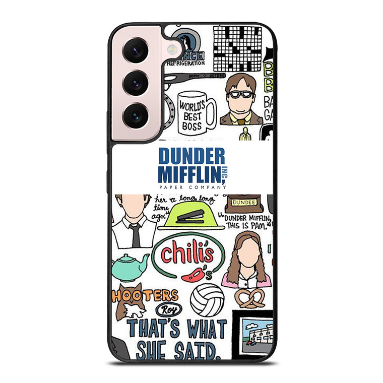 DUNDER MIFFLIN COLLAGE Samsung Galaxy S22 Plus Case Cover