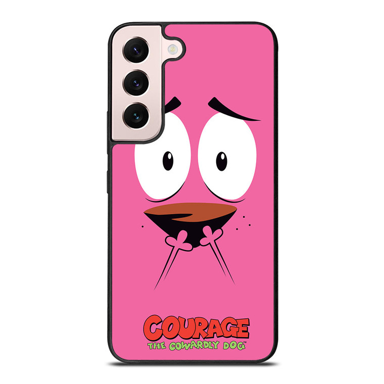 COURAGE THE COWARDLY DOG FACE Samsung Galaxy S22 Plus Case Cover
