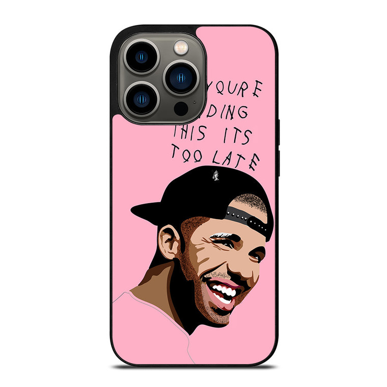 DRAKE RAPPER PINK iPhone 13 Pro Case Cover