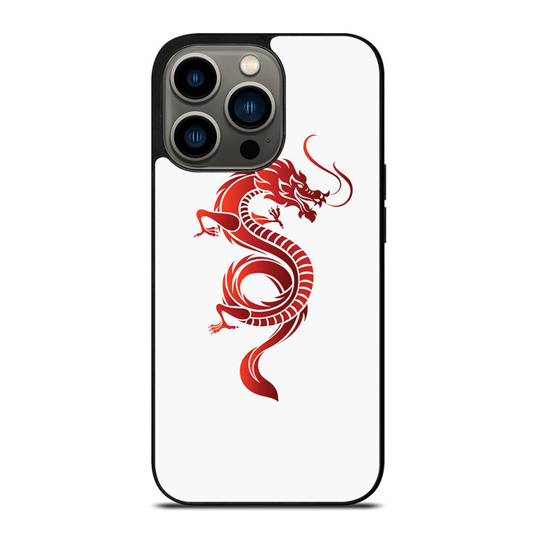 DRAGON RED iPhone 13 Pro Case Cover