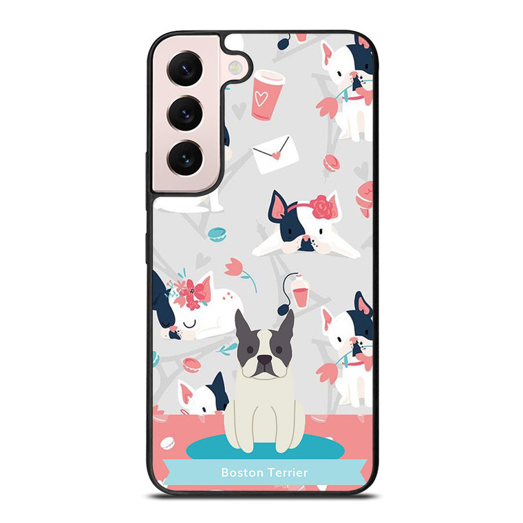 BOSTON TERRIER DOG 1 Samsung Galaxy S22 Plus Case Cover