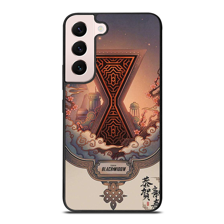 BLACK WIDOW LOGO ETERNAL Samsung Galaxy S22 Plus Case Cover