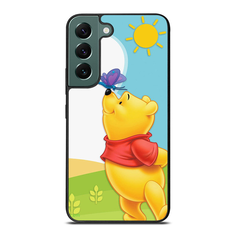 WINNIE THE POOH BUTTERFLY Samsung Galaxy S22 Case Cover