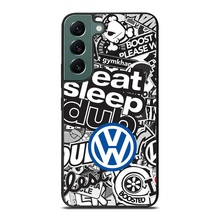 VW STICKER BOMB Samsung Galaxy S22 Case Cover