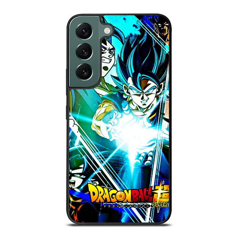 VEGITO BLUE SUPER SAIYAN COLLAGE Samsung Galaxy S22 Case Cover