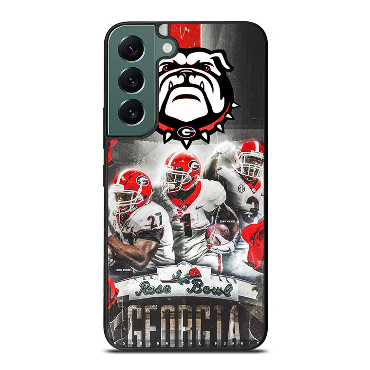 UGA GEORGIA BULLDOGS ROSE BOWL Samsung Galaxy S22 Case Cover