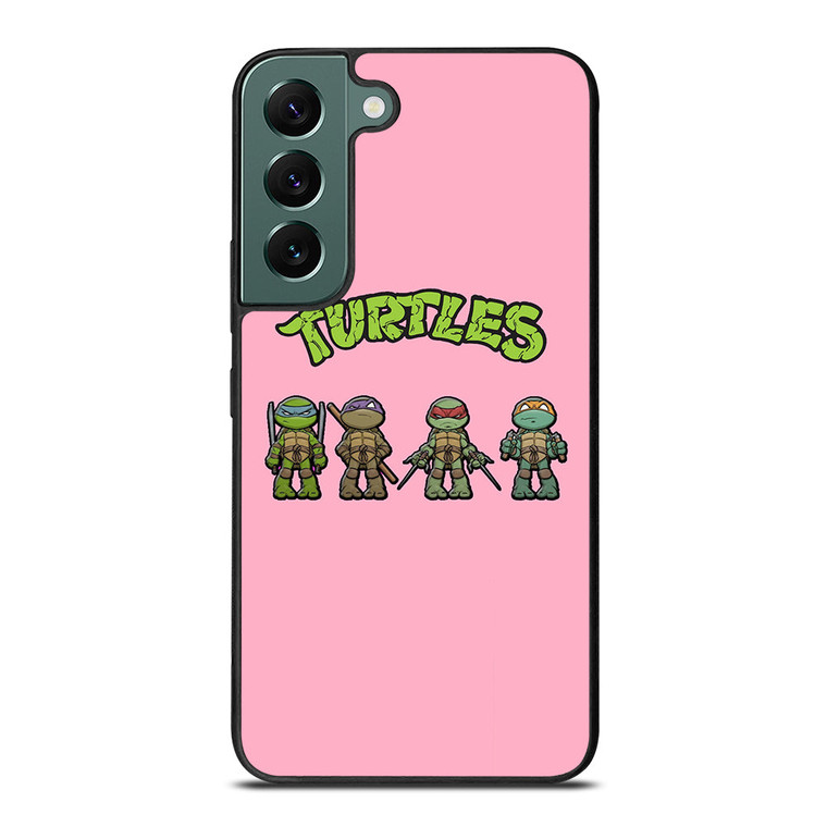 TMNT CHIBI PINK Samsung Galaxy S22 Case Cover