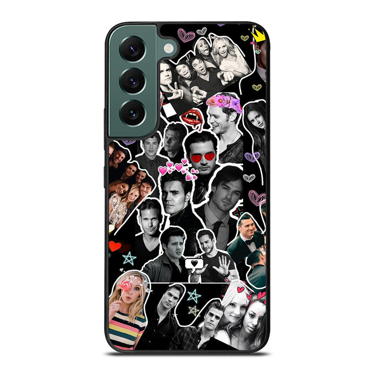THE VAMPIRE DIARIES COLLAGE Samsung Galaxy S22 Case Cover THE VAMPIRE DIARIES COLLAGE Samsung Galaxy S22 Case Cover