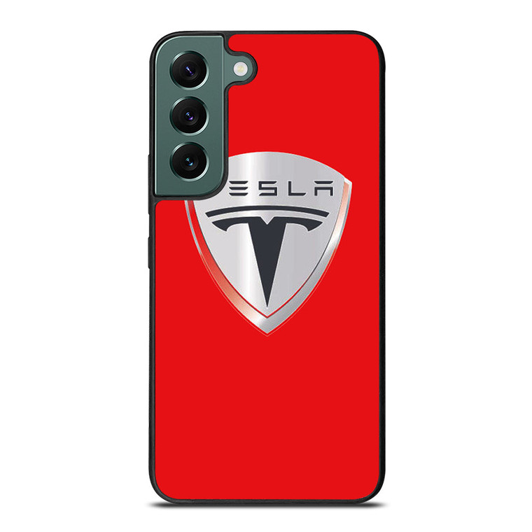 TESLA RED LOGO Samsung Galaxy S22 Case Cover