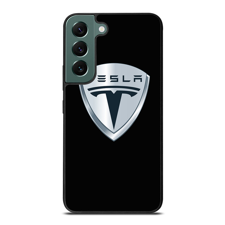 TESLA BLACK LOGO Samsung Galaxy S22 Case Cover