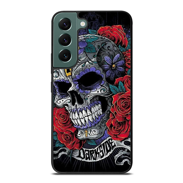 SUGAR SKULL ROSE Samsung Galaxy S22 Case Cover