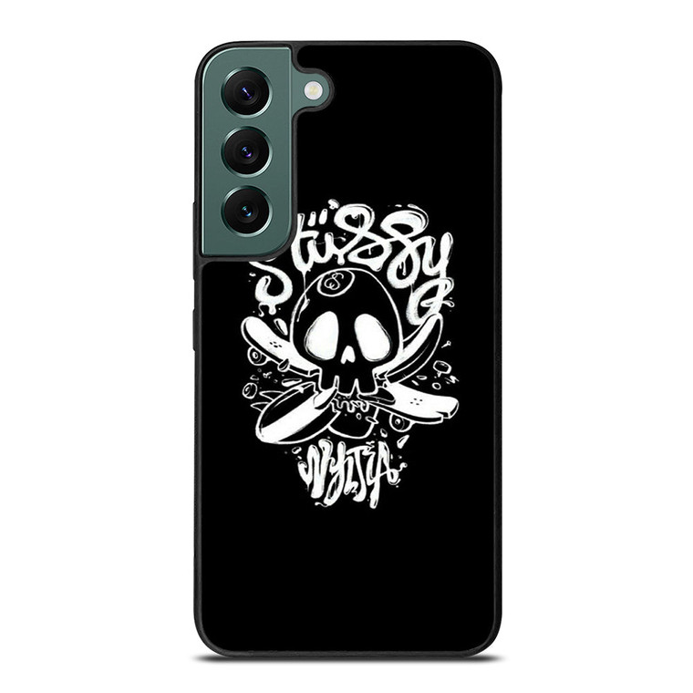 STUSSY SKULL LOGO Samsung Galaxy S22 Case Cover