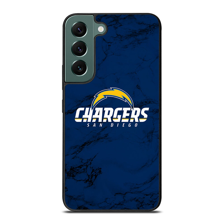 SAN DIEGO CHARGERS NFL FOOTBALL MARBLE Samsung Galaxy S22 Case Cover