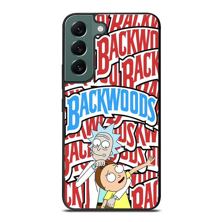 ONLY BACKWOODS RICK AND MORTY Samsung Galaxy S22 Case Cover