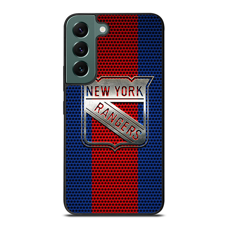 NEW YORK RANGERS METAL Samsung Galaxy S22 Case Cover