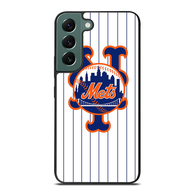 NEW YORK METS STRIPE Samsung Galaxy S22 Case Cover