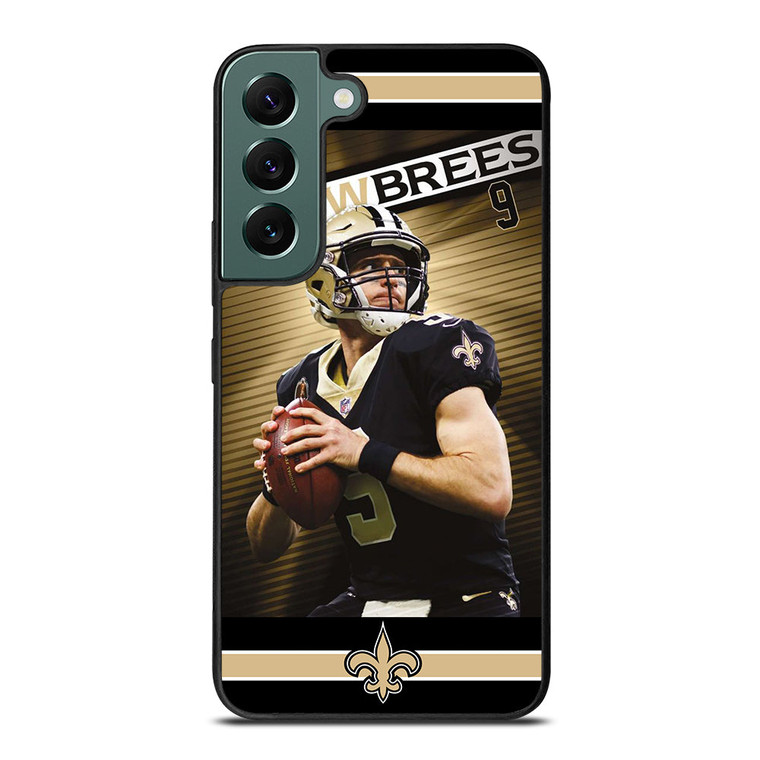 NEW ORLEANS SAINTS DREW BREES 9 Samsung Galaxy S22 Case Cover