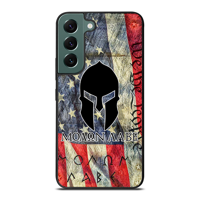 MOLON LABE AMERICAN FLAG Samsung Galaxy S22 Case Cover