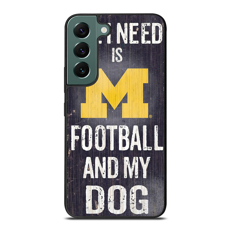 MICHIGAN WOLVERINES 5 Samsung Galaxy S22 Case Cover