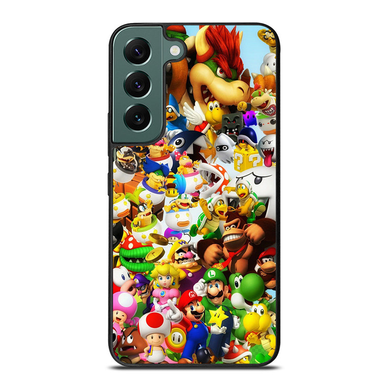 MARIO BROS ALL CHARACTER Samsung Galaxy S22 Case Cover