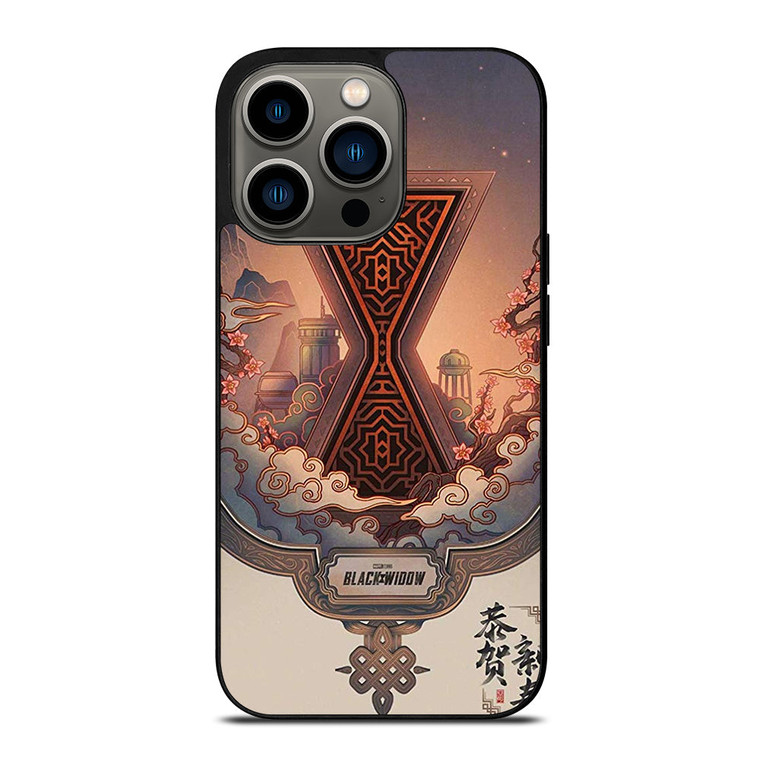 BLACK WIDOW LOGO ETERNAL iPhone 13 Pro Case Cover