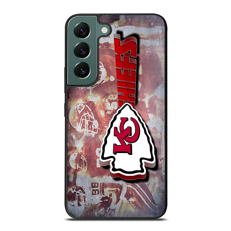 KANSAS CITY CHIEFS 1 Samsung Galaxy S22 Case Cover