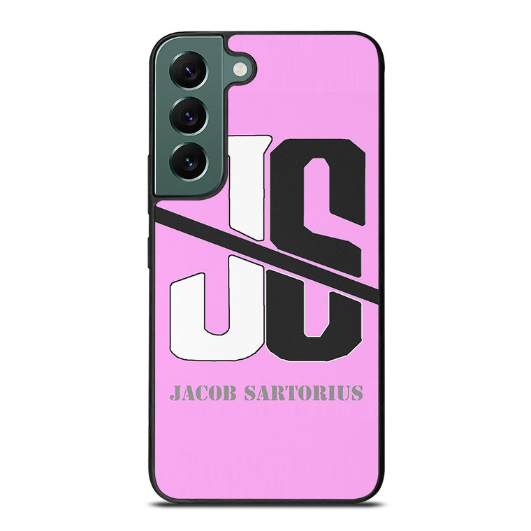 JACOB SARTORIUS PINK LOGO Samsung Galaxy S22 Case Cover