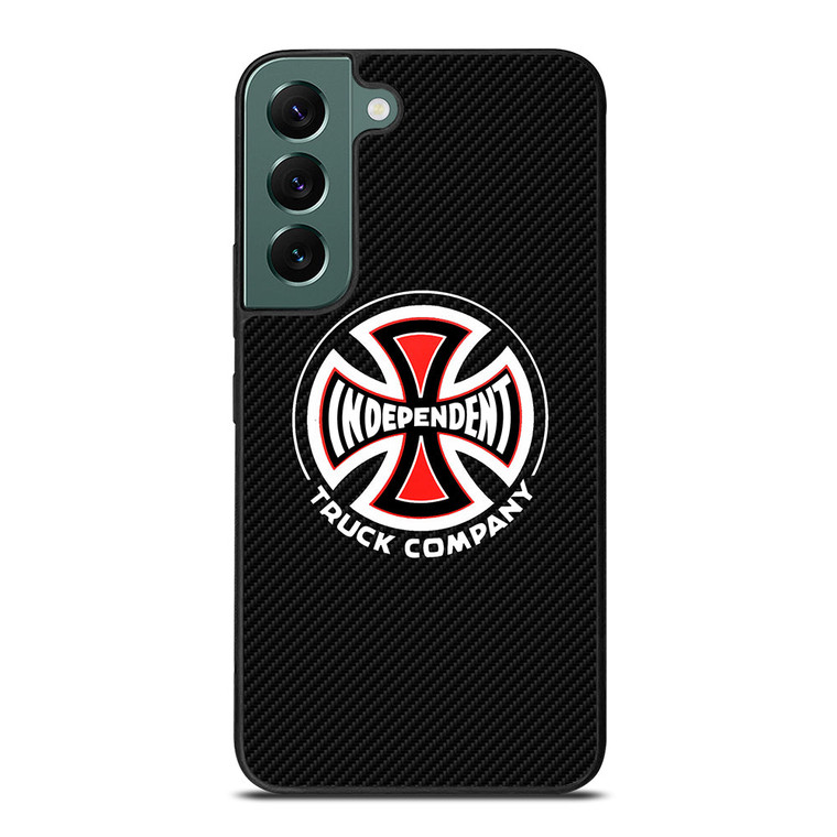 INDEPENDENT TRUCK COMPANY LOGO CARBON Samsung Galaxy S22 Case Cover