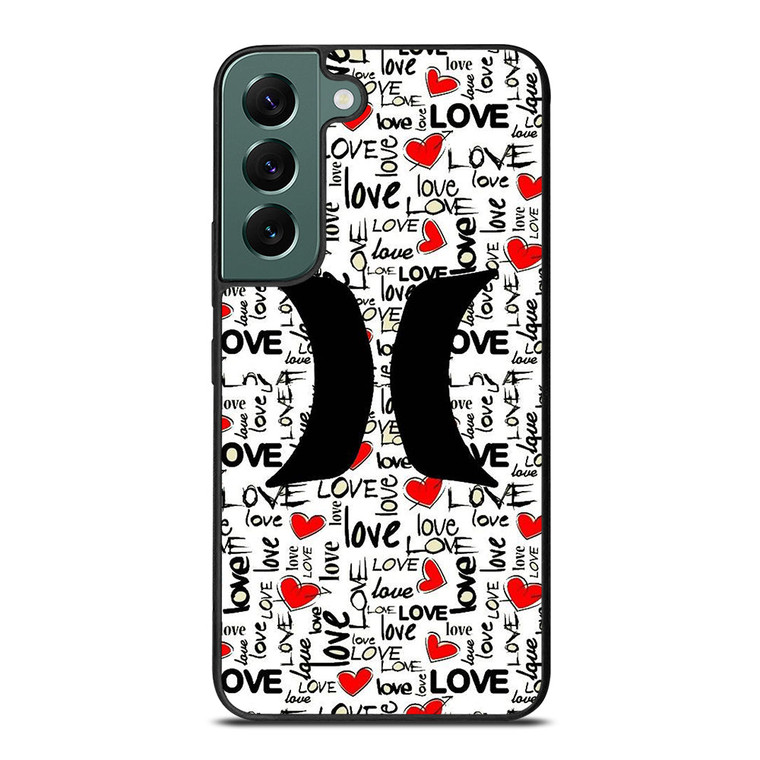 HURLEY LOGO PATTERN Samsung Galaxy S22 Case Cover