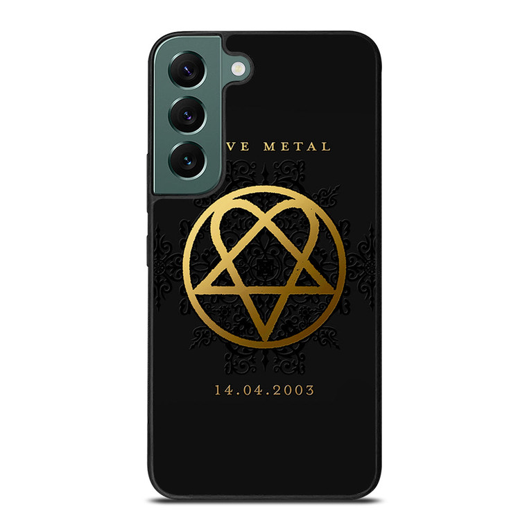 HIM BAND GOLD LOGO Samsung Galaxy S22 Case Cover