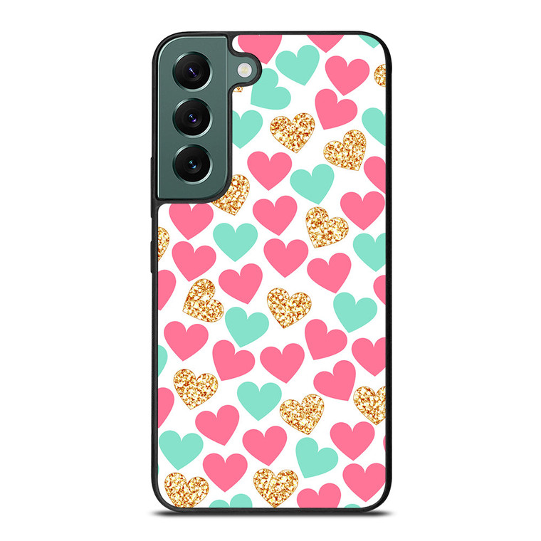 HEARTS AESTHETIC Samsung Galaxy S22 Case Cover