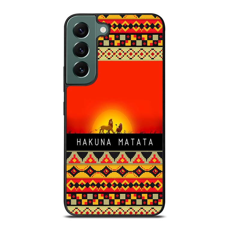 HAKUNA MATATA LION KING AZTEC 1 Samsung Galaxy S22 Case Cover